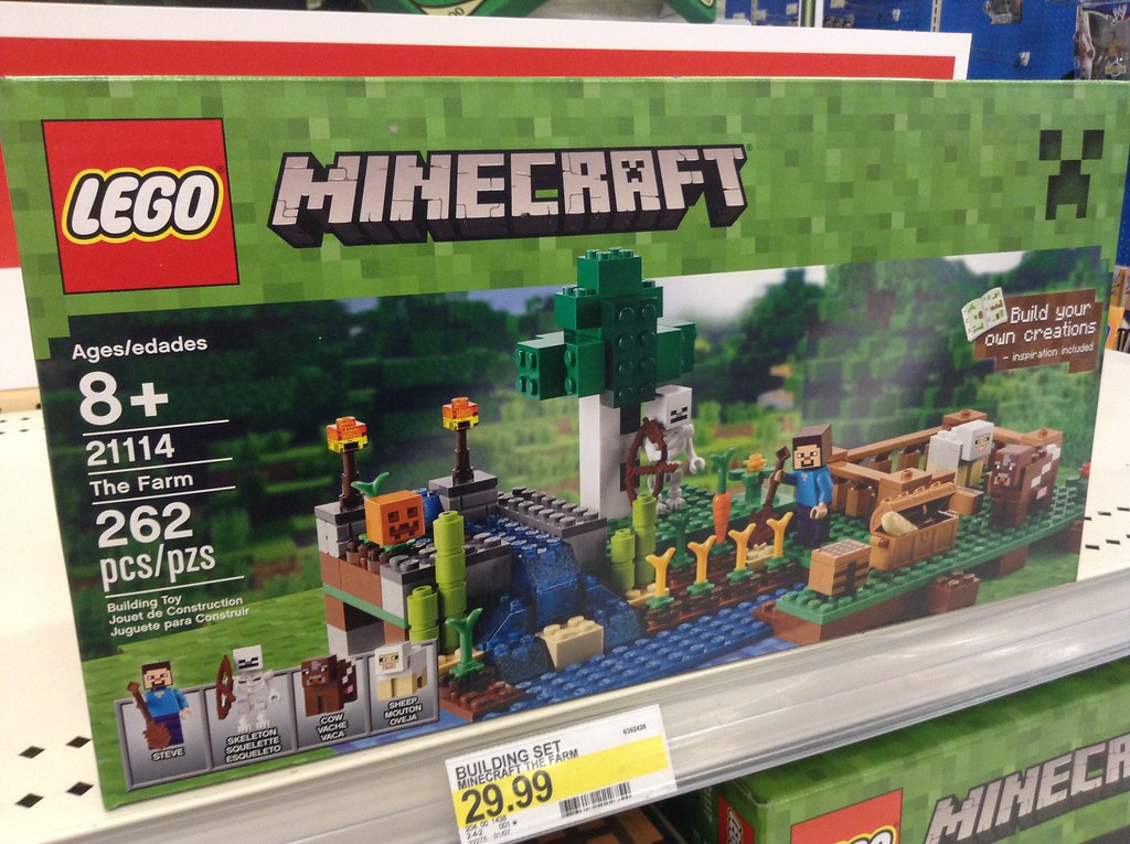 Lego Minecraft sets