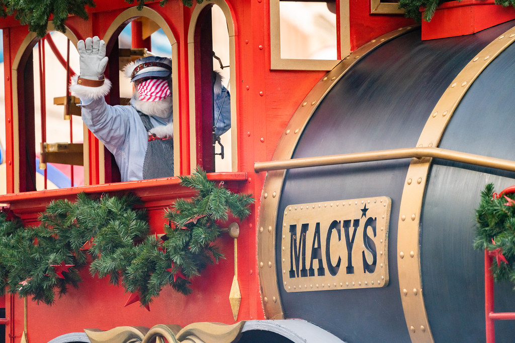 The Macy's Thanksgiving Day Parade in 2021 in New York City