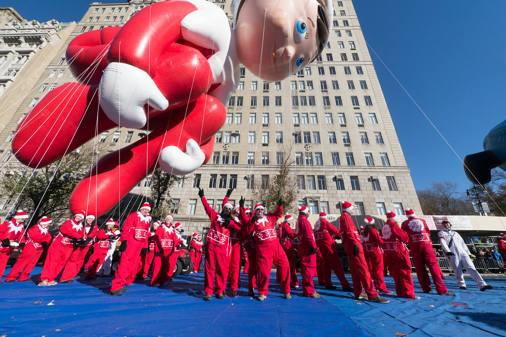 Balloons at the Macy's Thanksgiving Day Parade