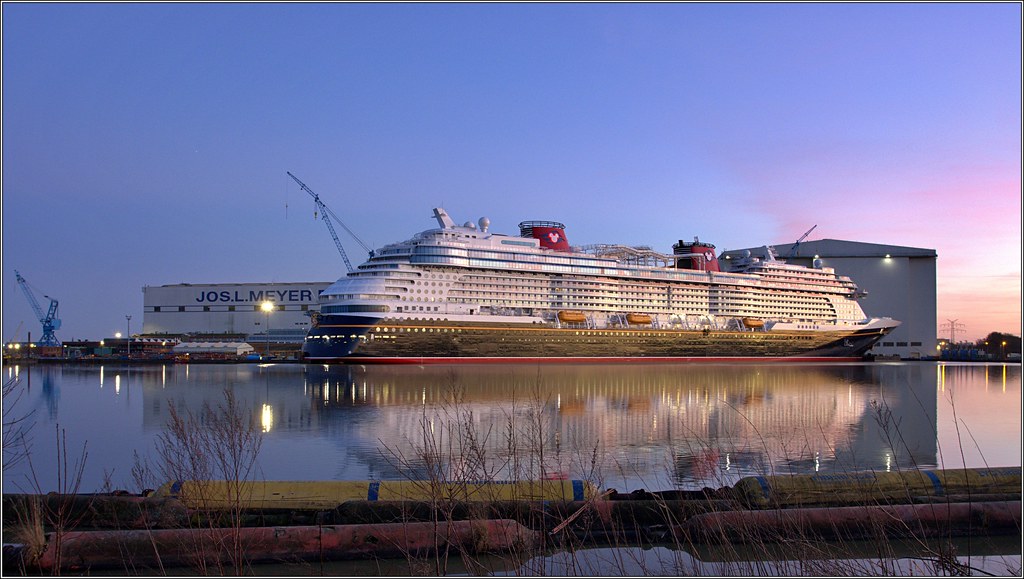 The Disney Wish, the first ship in the class the Disney Believe belongs to