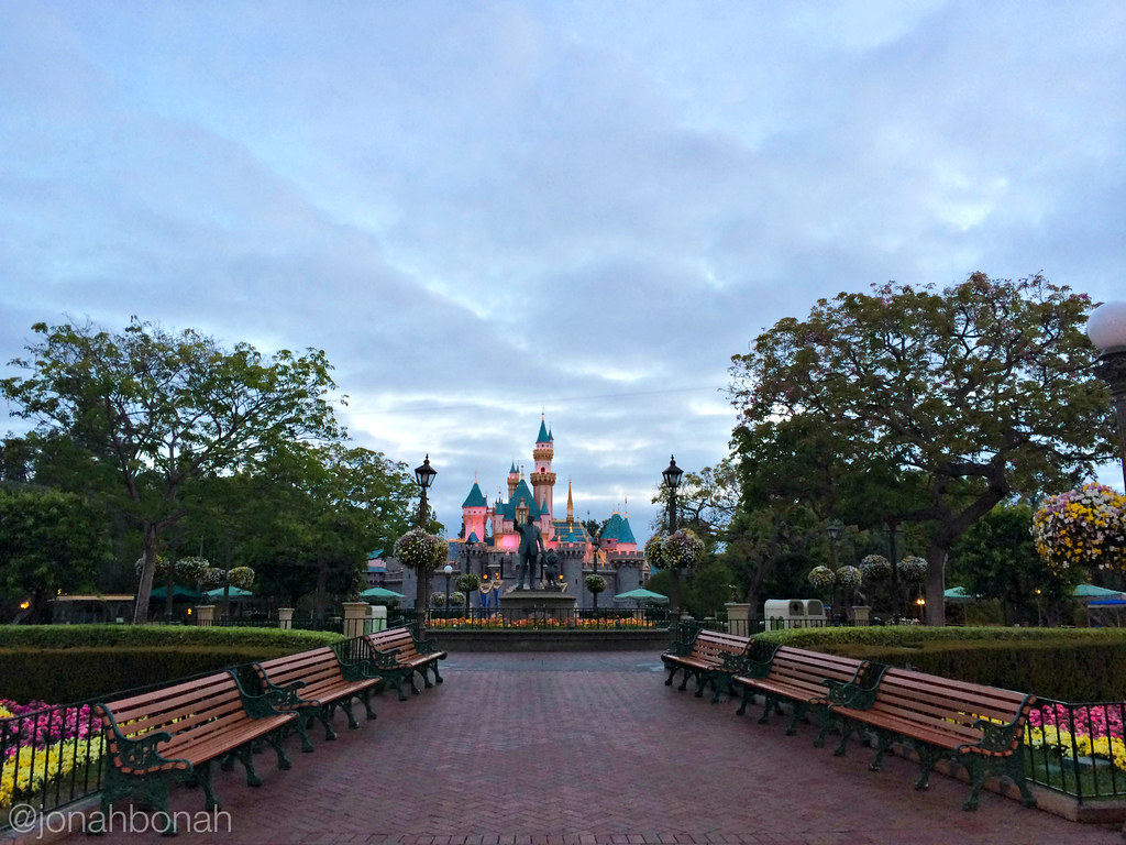 Sleeping Beauty Castle at Disneyland