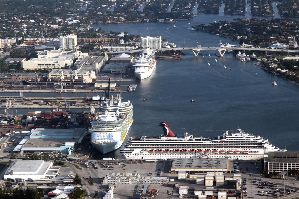 Port Everglades in Fort Lauderdale, the Disney Believe's home port