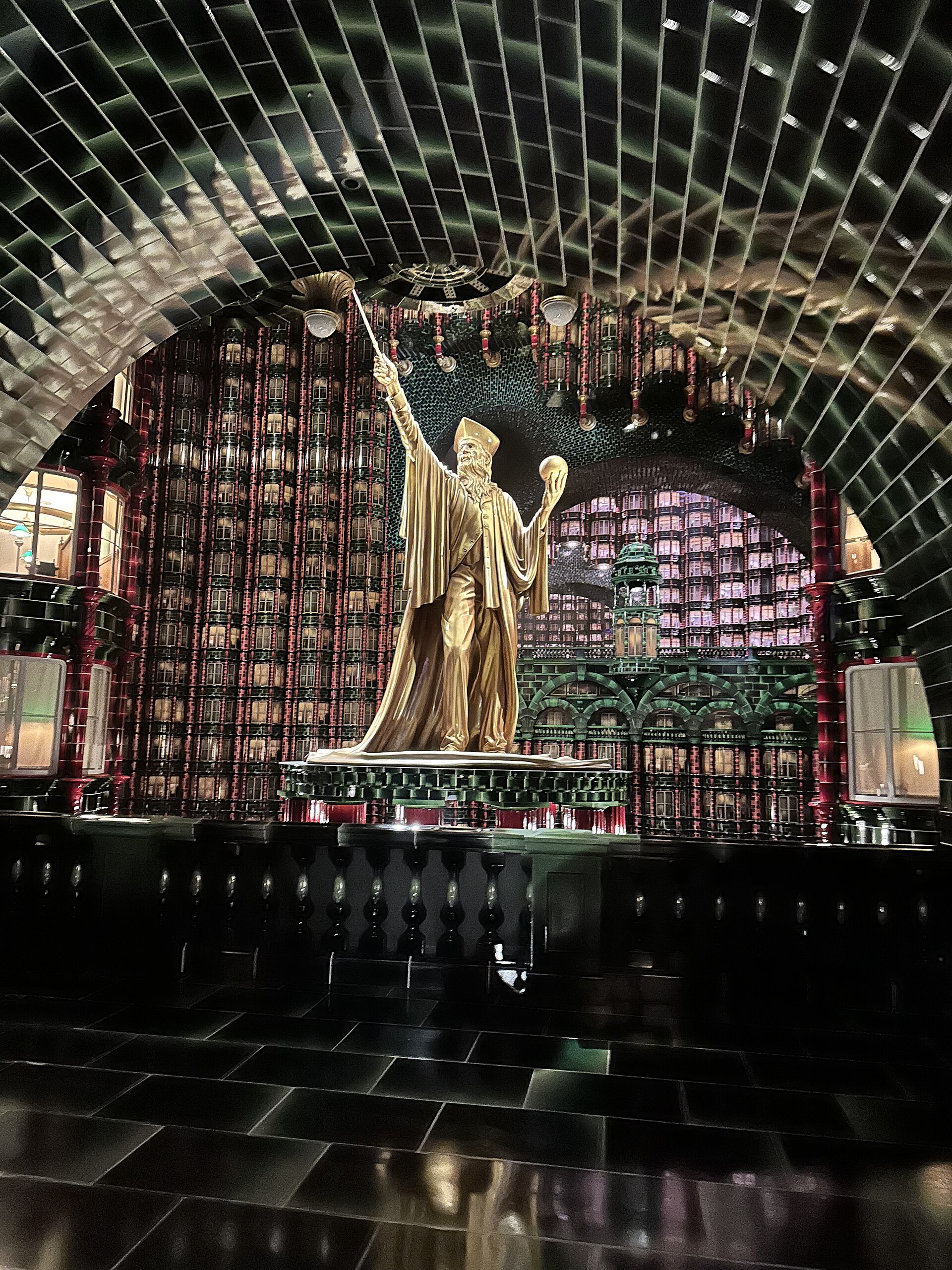 Inside the Ministry of Magic at Epic Universe