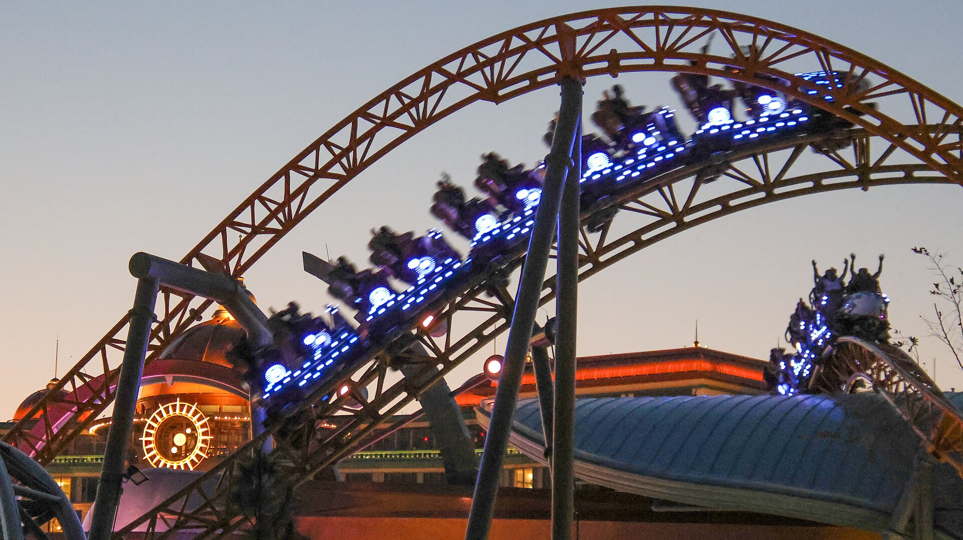 Stardust Racers at twilight in Celestial Park