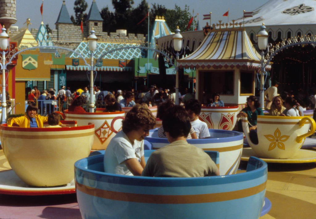 The Mad Tea Party at Disneyland