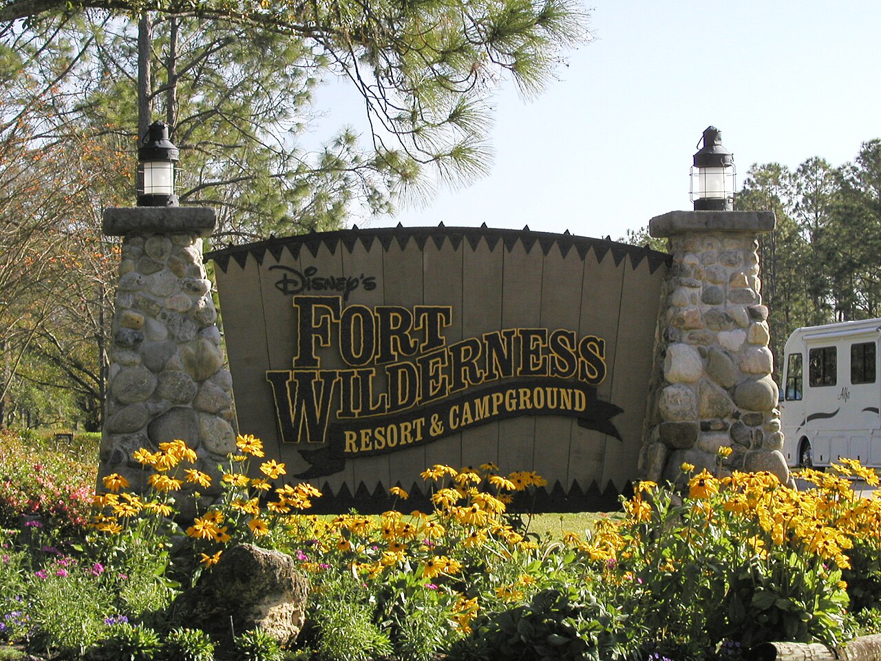 Fort Wilderness, one of Lakeshore Lodge’s neighbors on Bay Lake.